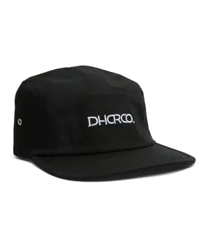 5 Panel Hat | Chain Black