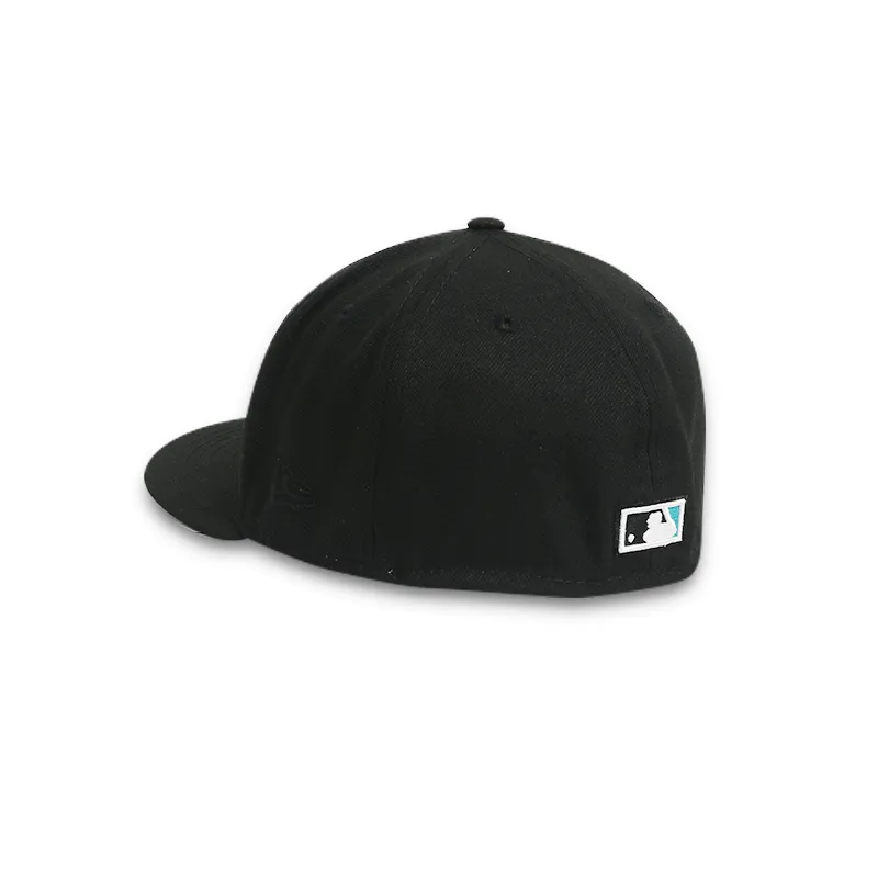 [70625162] Florida Marlins 91' World Series Black Men's Fitted