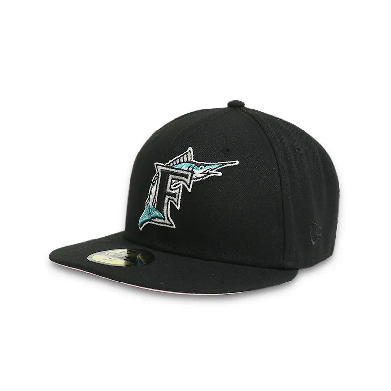 [70625162] Florida Marlins 91' World Series Black Men's Fitted