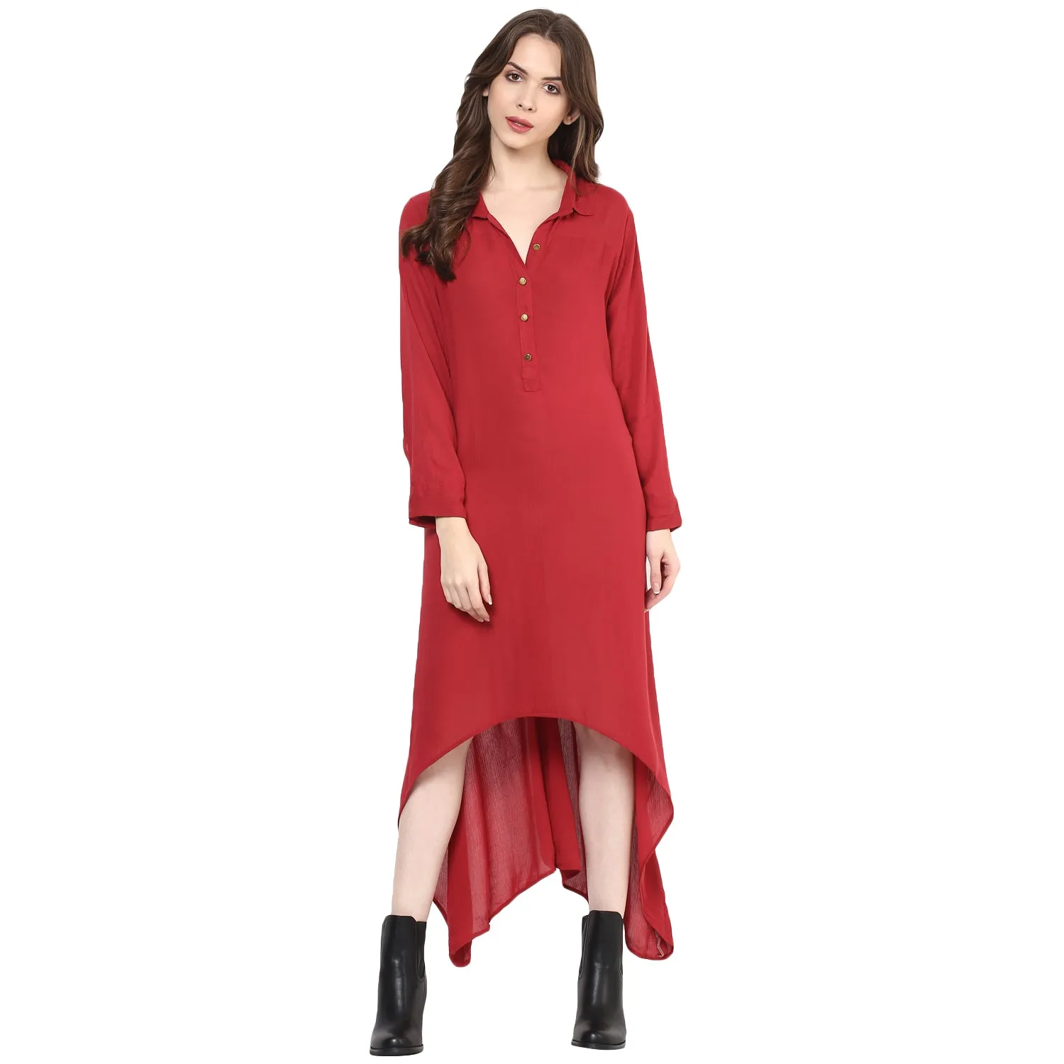 Asymmetric Loose Dress