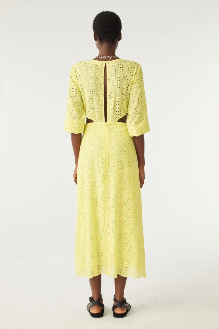 ba&sh Bettina Dress in Yellow