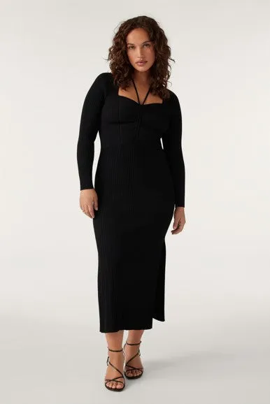 ba&sh Edora Dress in Black