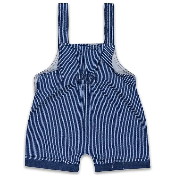 Boys Printed T-shirt and Dungaree Set