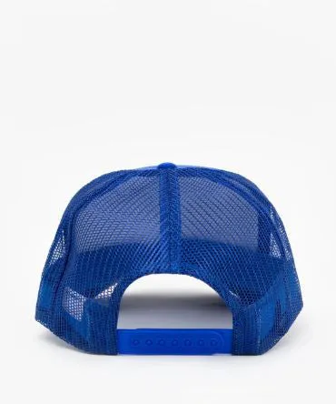 Clare V. Ciao Hat - Cobalt/Cream