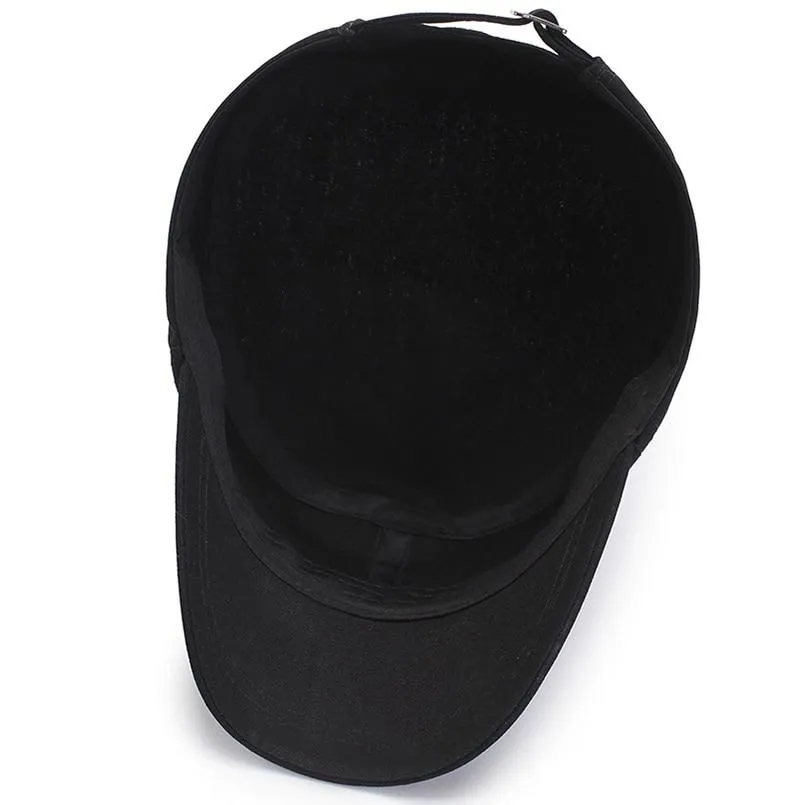 Classic Cotton Flat Top Military Army Hat