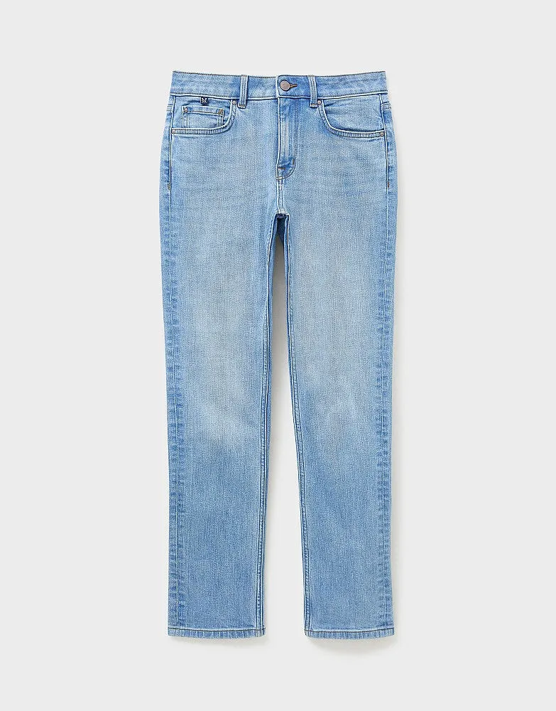 Crew Clothing - Straight Jean - Light Wash