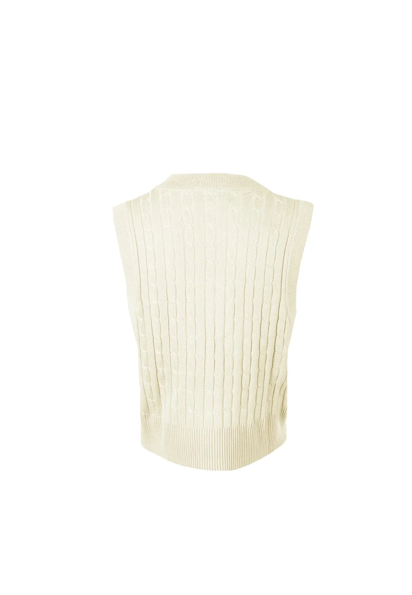 DAISY By VOIR Weave Yarn Knit Vest Top