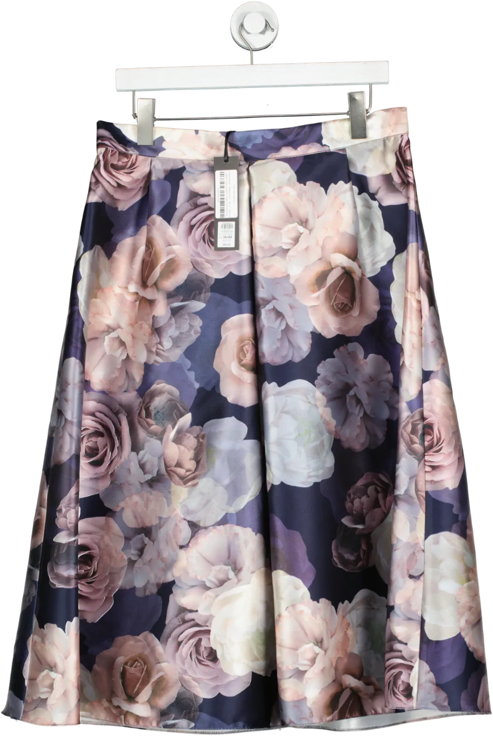 dorothy perkins Multicoloured Luxe Floral Satin Skirt BNWT UK 14