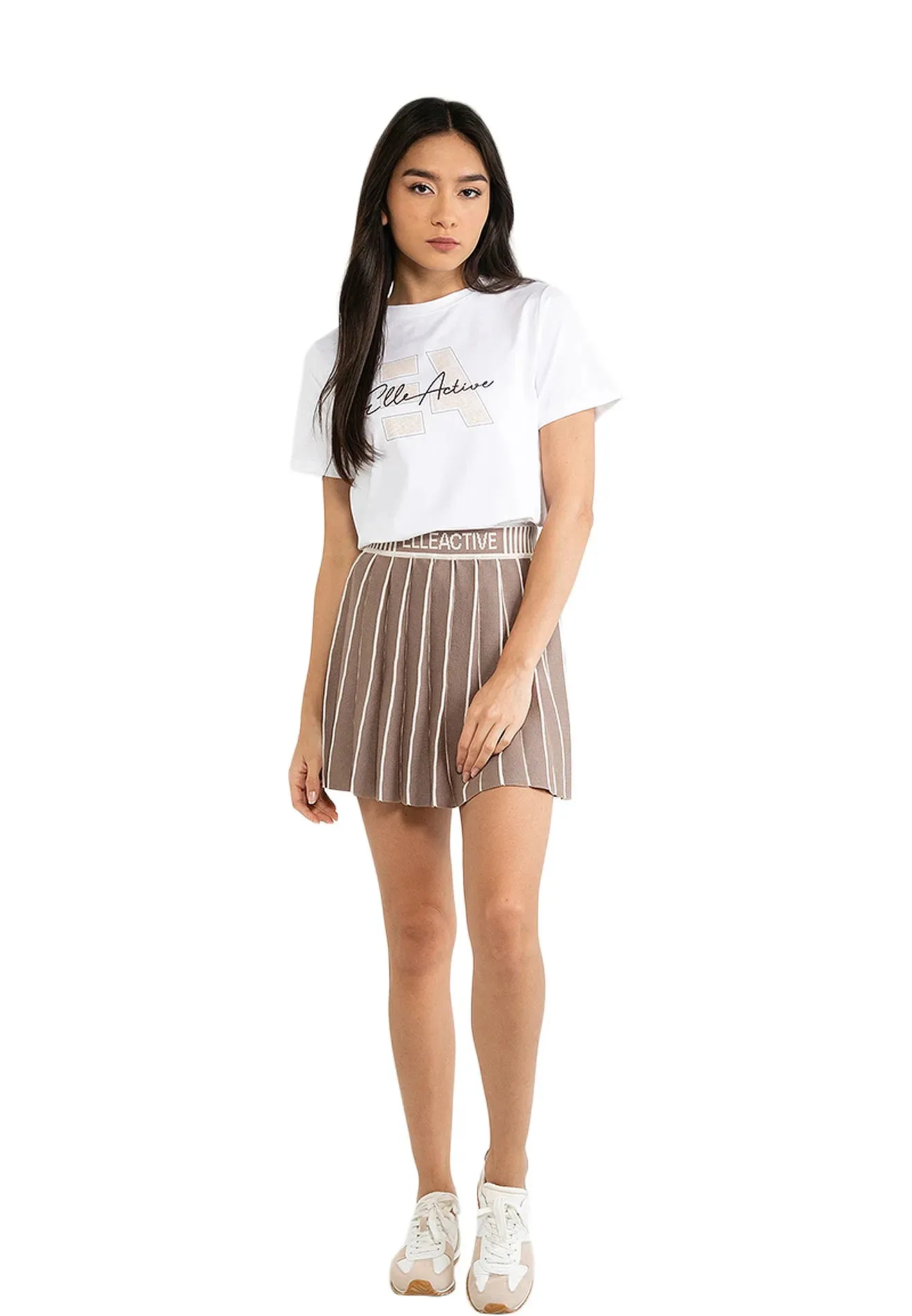 ELLE Active Calligraphy Logo Tee