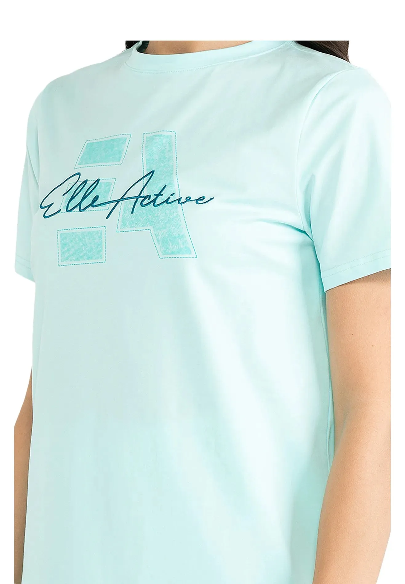 ELLE Active Calligraphy Logo Tee