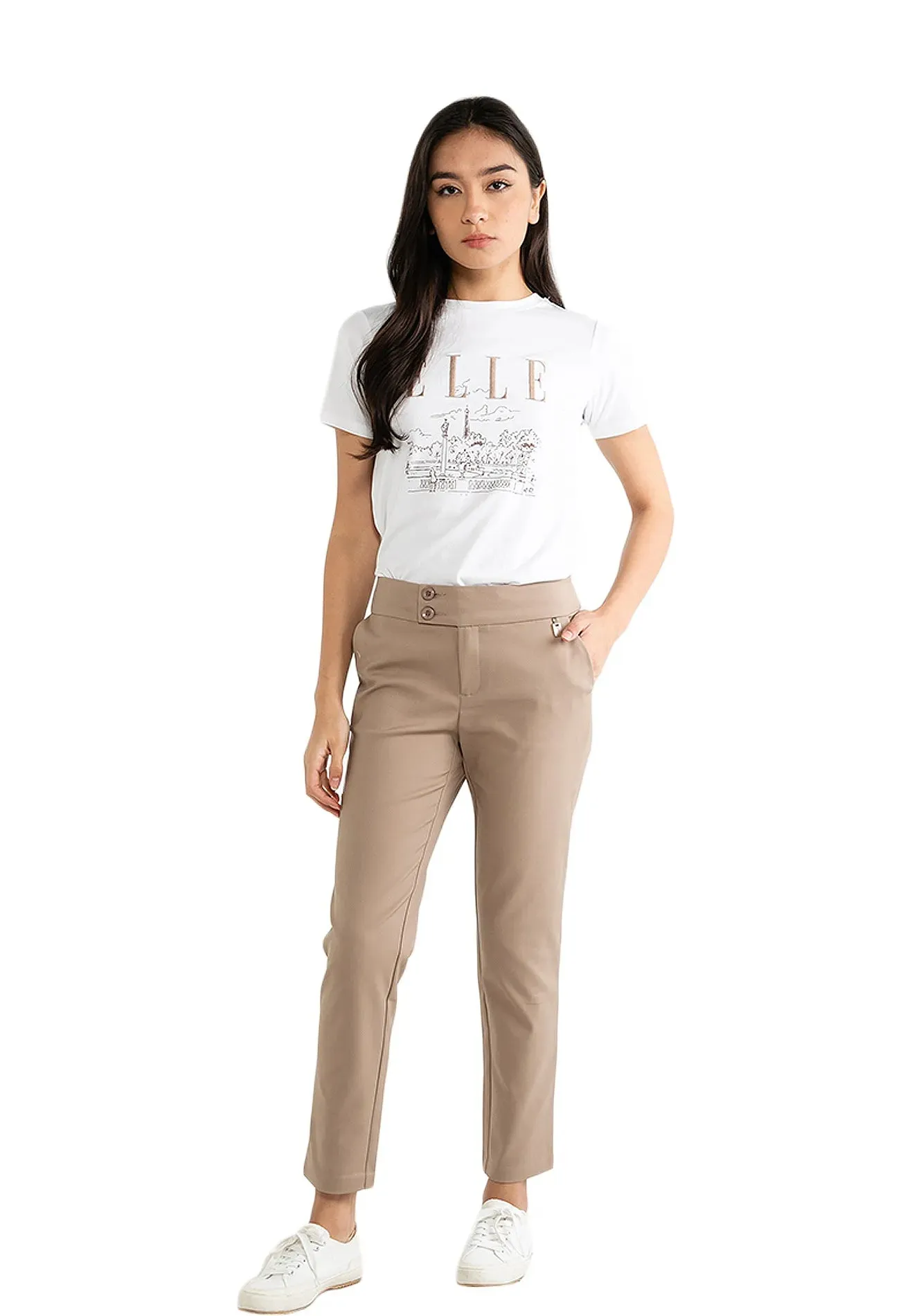 ELLE Active Paris Landscape Graphic Tee