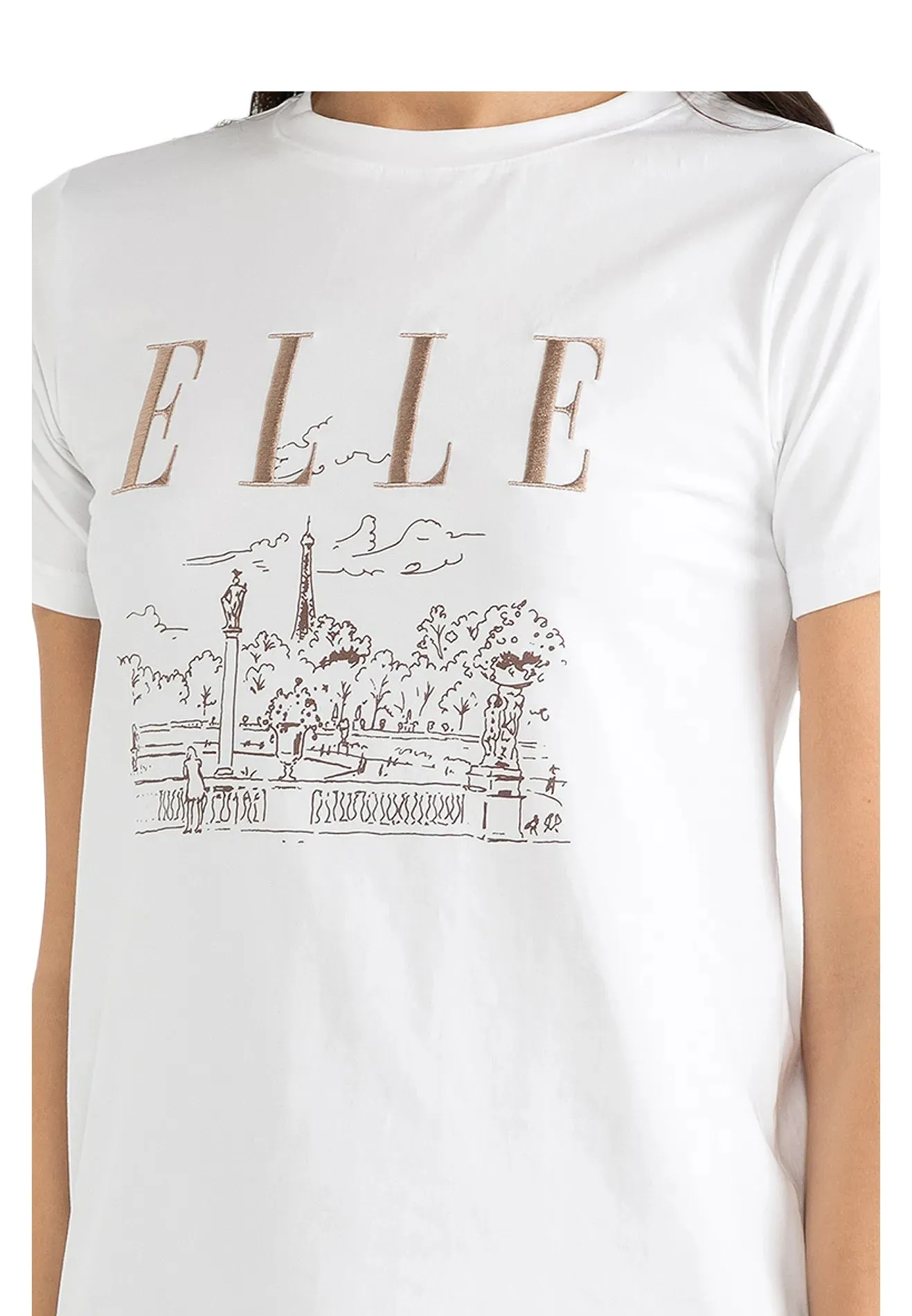 ELLE Active Paris Landscape Graphic Tee