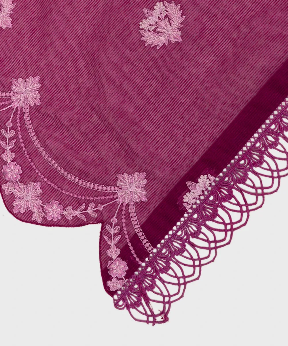 Embroidered Karandi Dupatta