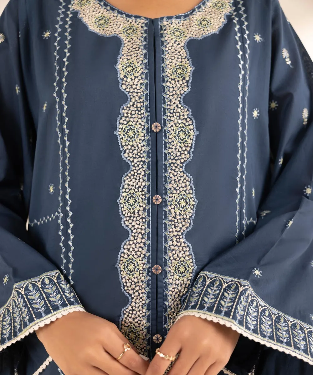 Embroidered Lawn Shirt