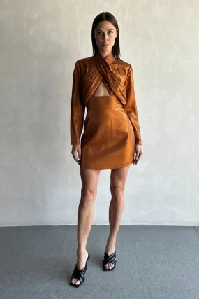 Emilio Long Sleeve Mini Dress