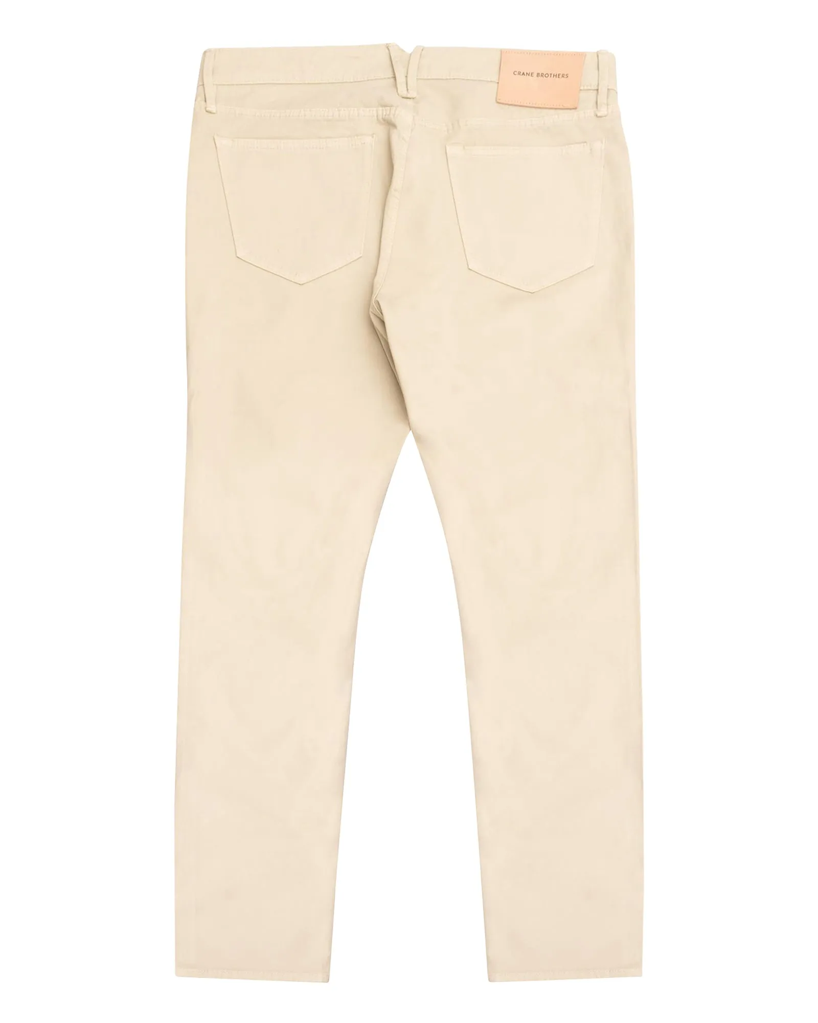 Fine Sand Broken Twill Five Pocket Pant