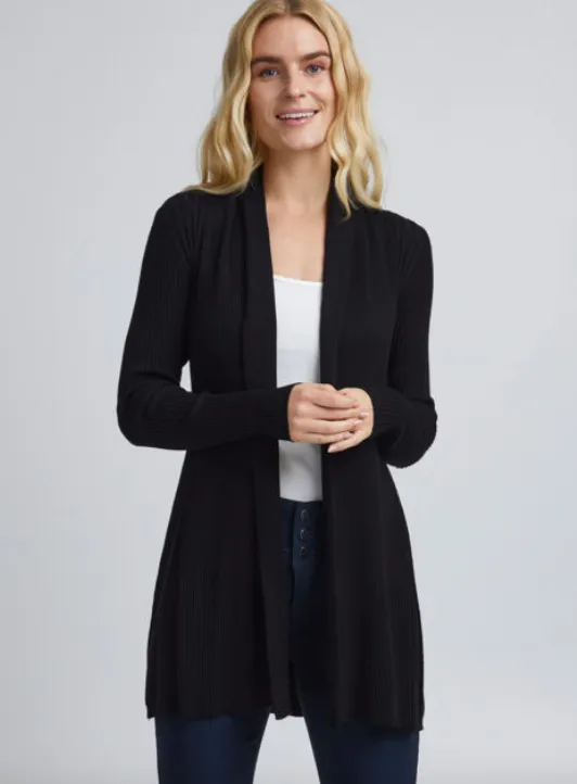 FR - cardigan w/pleated back