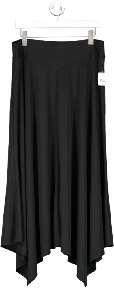 Free People Black Amelia Maxi Skirt UK M