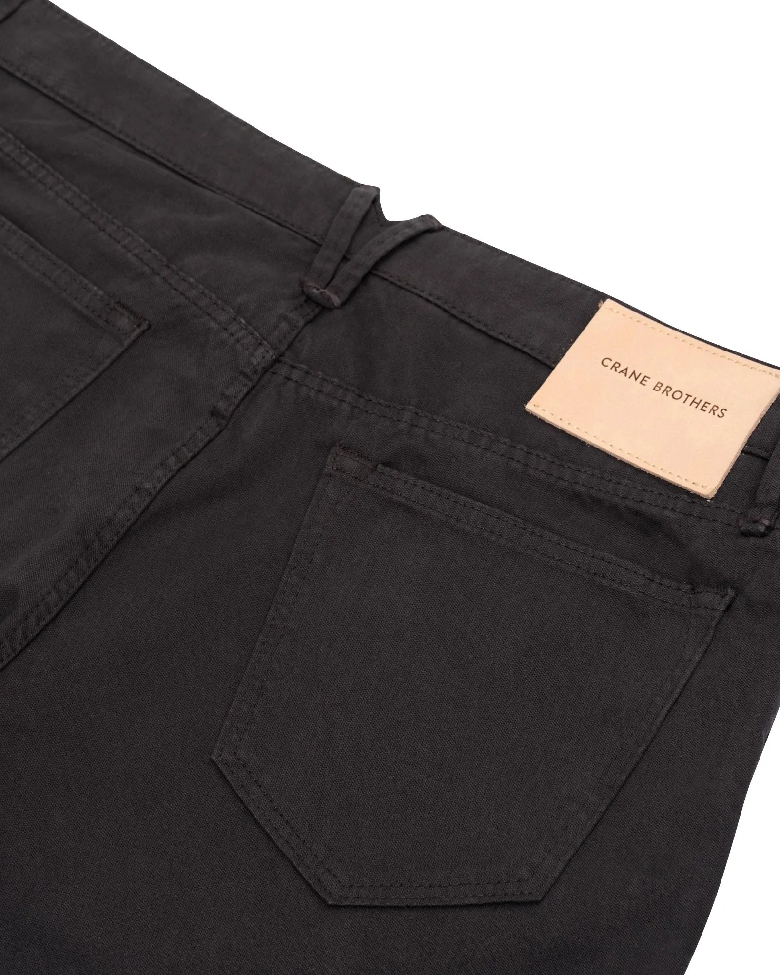 Graphite Broken Twill Five Pocket Pant