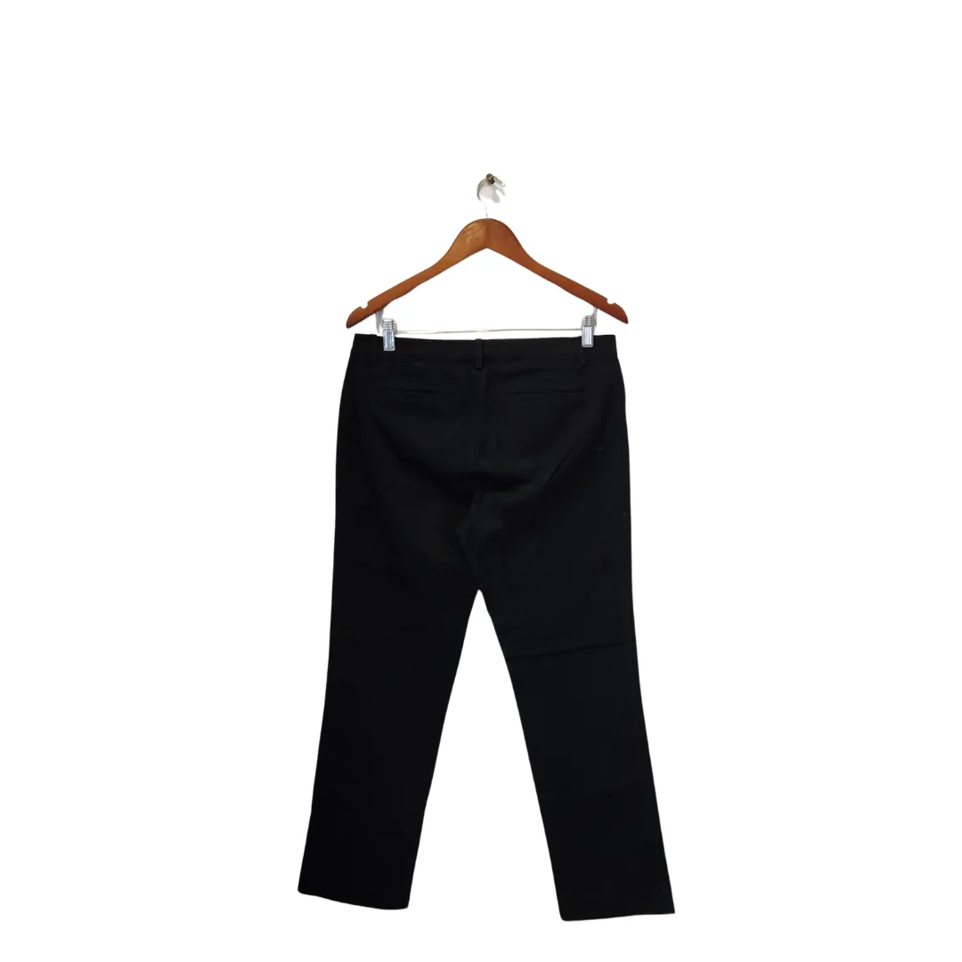 Lauren by Ralph Lauren Black Straight Leg Petite Pants | Like New |