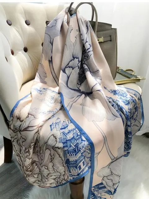 Luxury Silk Scarves For Women