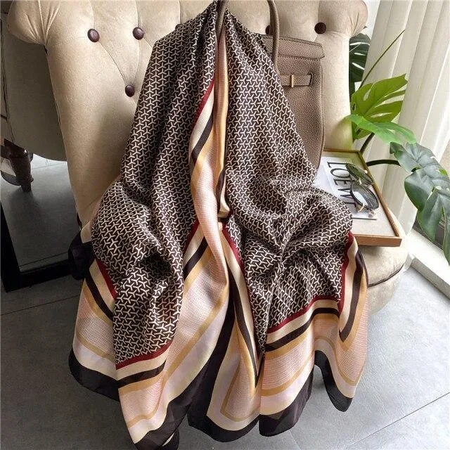 Luxury Silk Scarves For Women