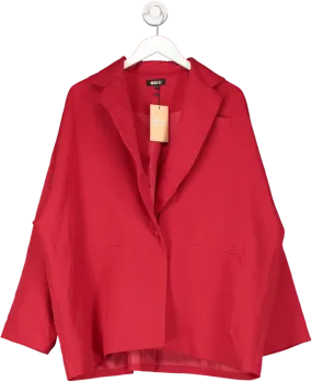 Mars the Label Red Oversized Blazer UK S