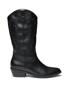 Marvel Cowboy Boot Black