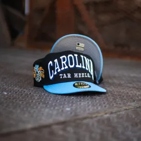 New Era Carolina Tar Heels Grey UV (Black/Sky Blue)