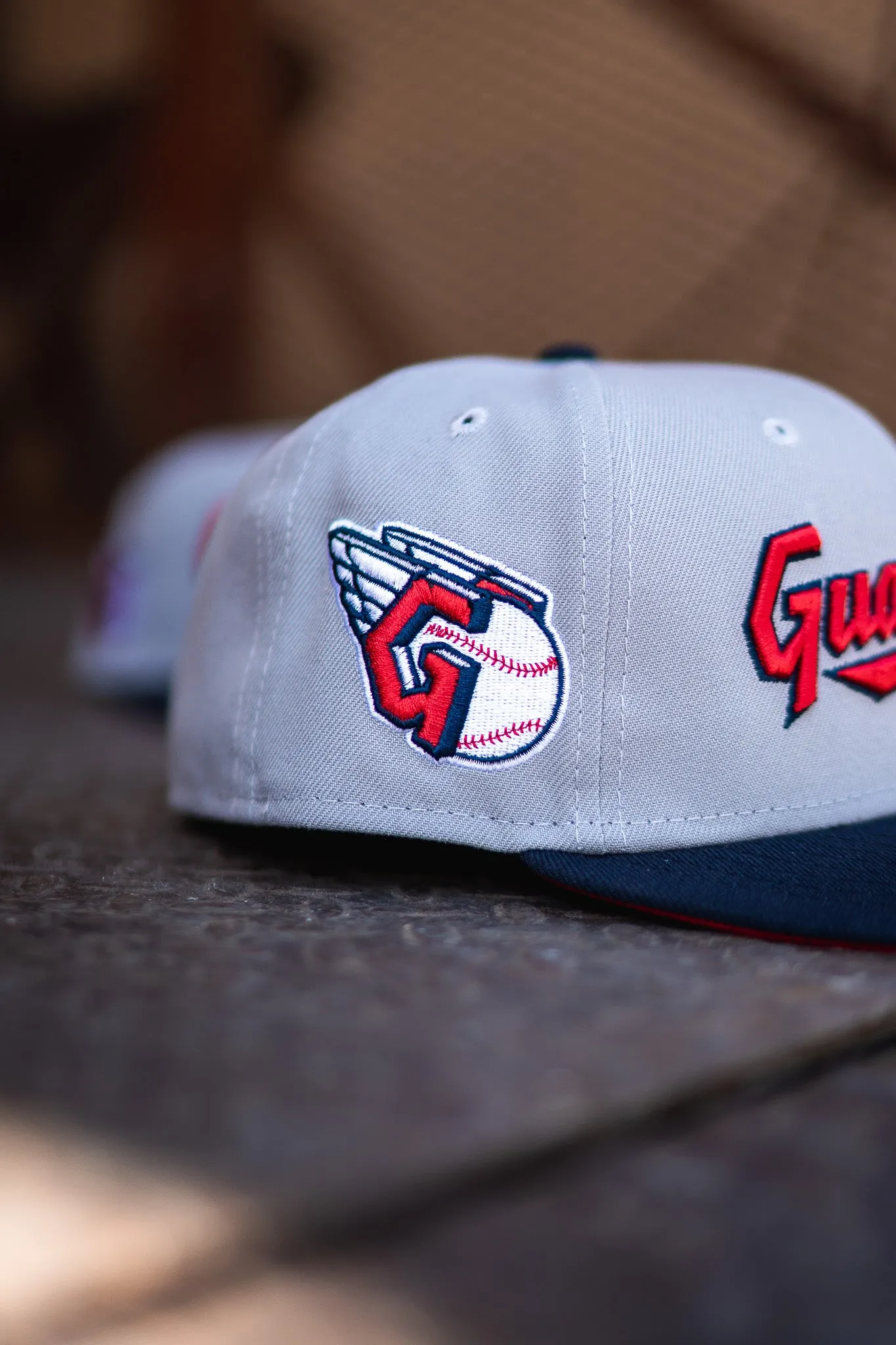 New Era Cleveland Guardians Red UV (Good Grey/Navy)