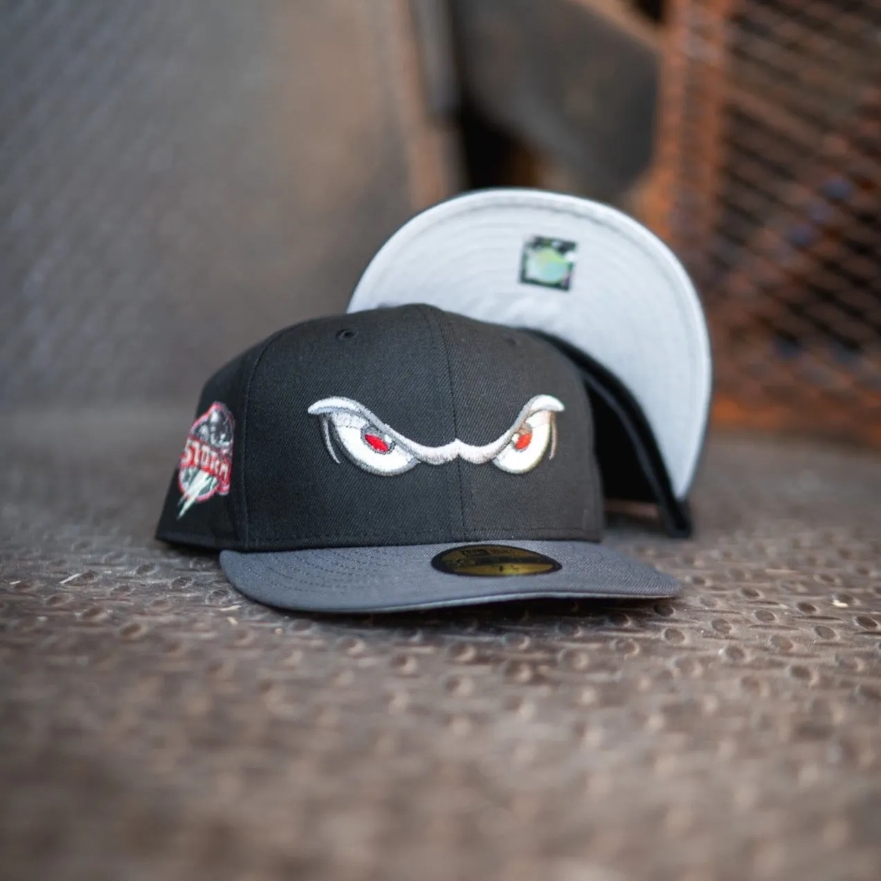 New Era Lake Elsinore Storm Grey UV (Black/Charcoal)