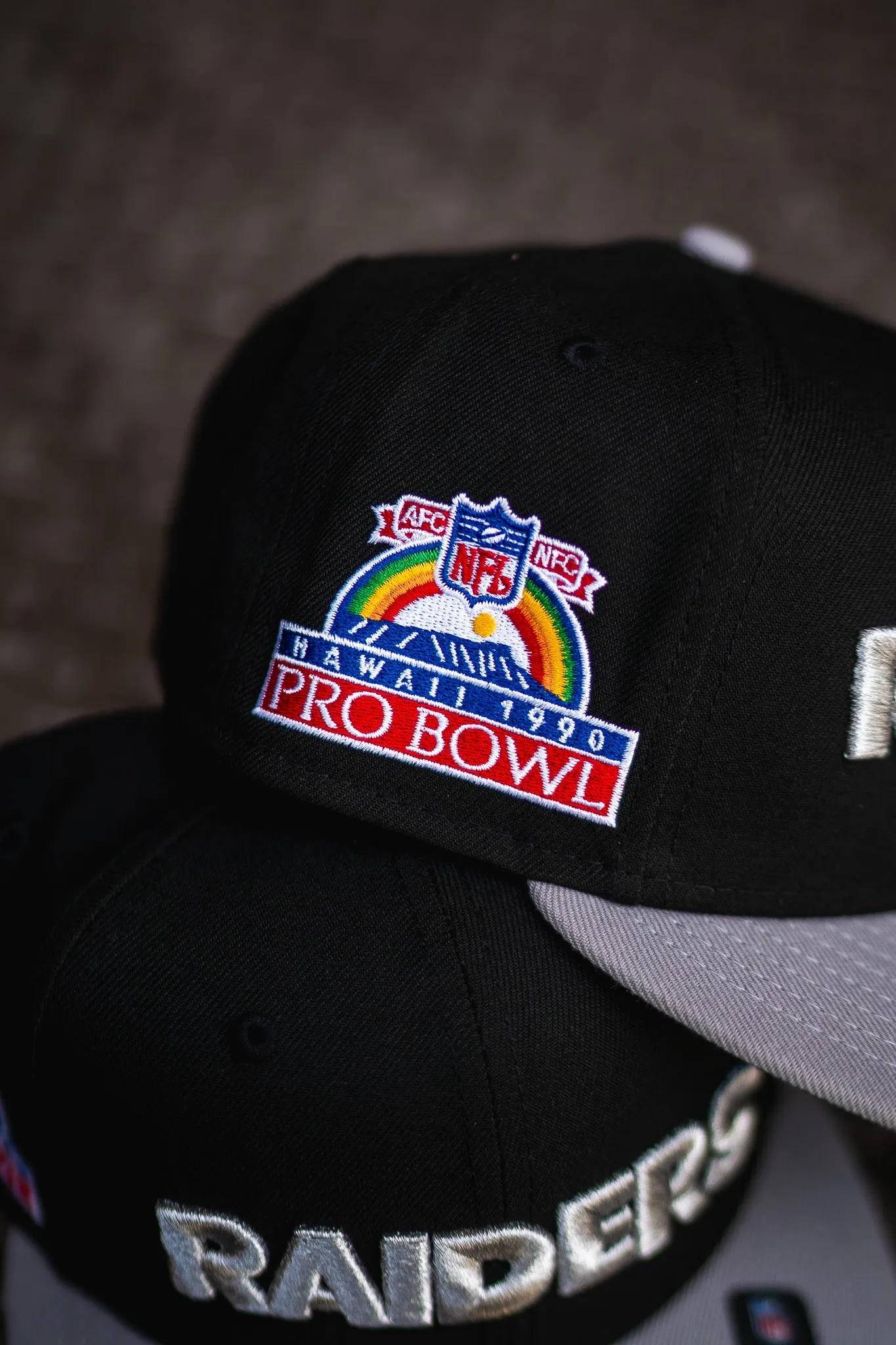 New Era Las Raiders 1990 Pro Bowl Green UV (Black/Grey)