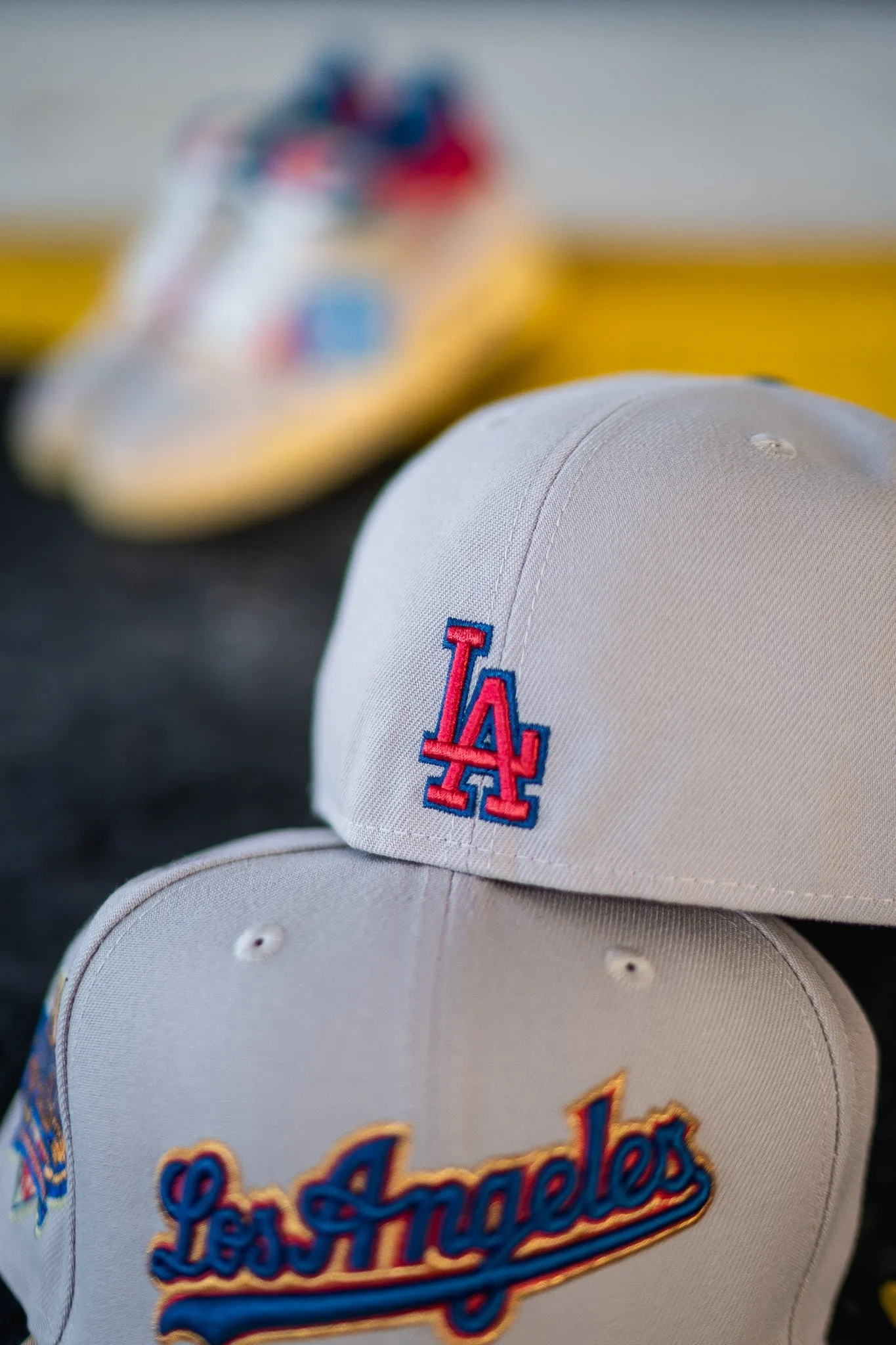 New Era Los Angeles Dodgers 40th Anniversary Brigade Blue UV (Stone/Vegas Gold)