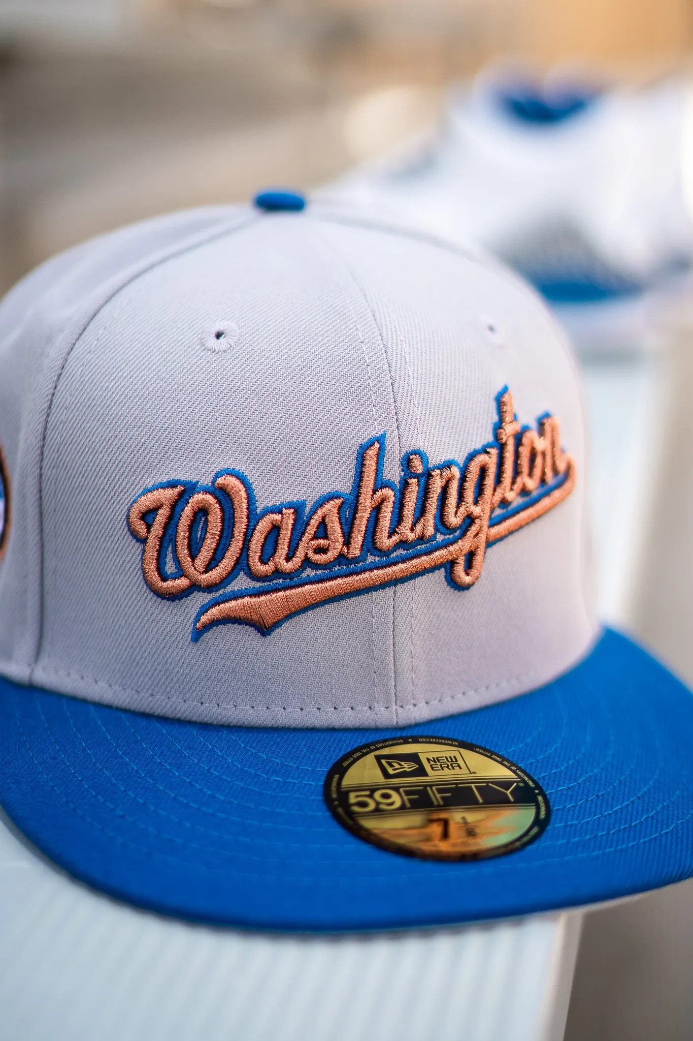 New Era Washington Nationals 2008 Inaugural Good Grey UV (Grey/True Blue)