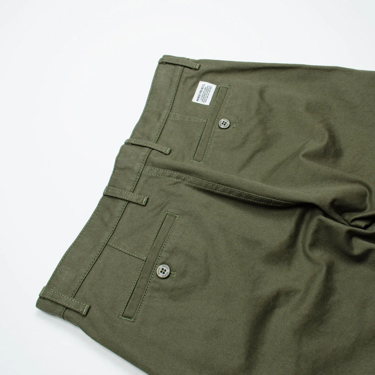 Norse Projects - Aros Heavy Chino - Ivy Green