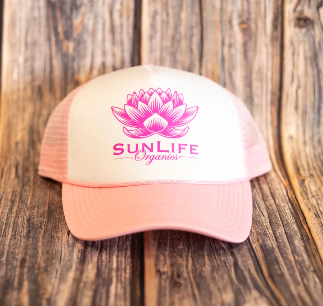 Pink Lotus Hat