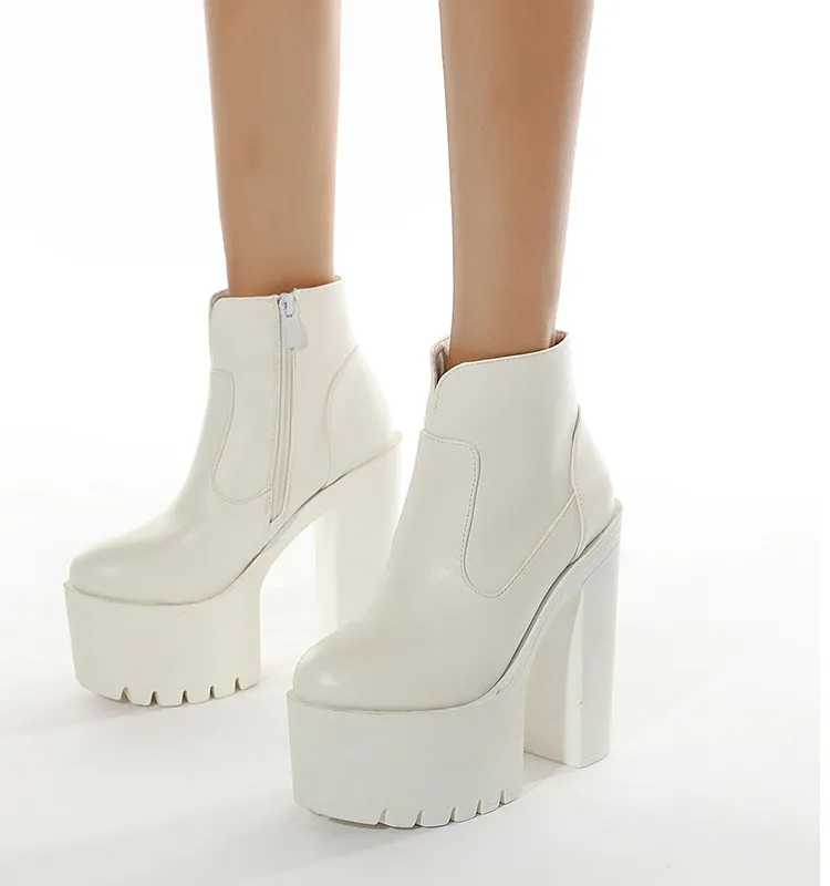 Platform Chelsea Boots