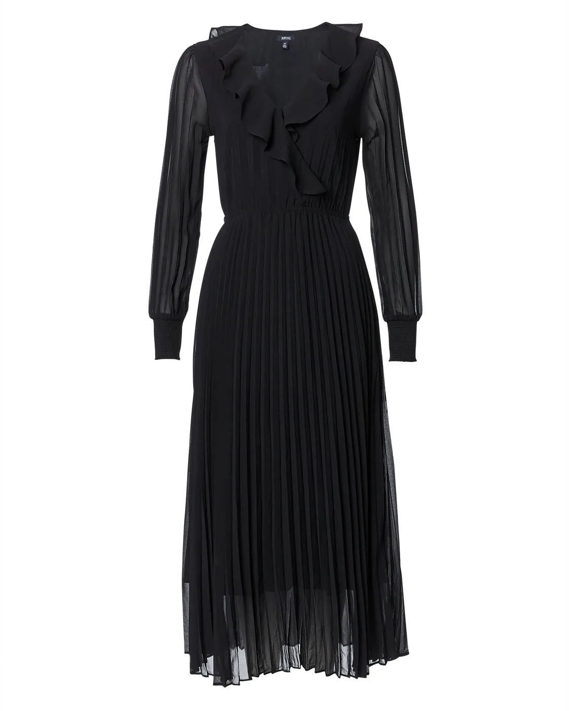 Pleated Tully Midi Dress - WD0560F