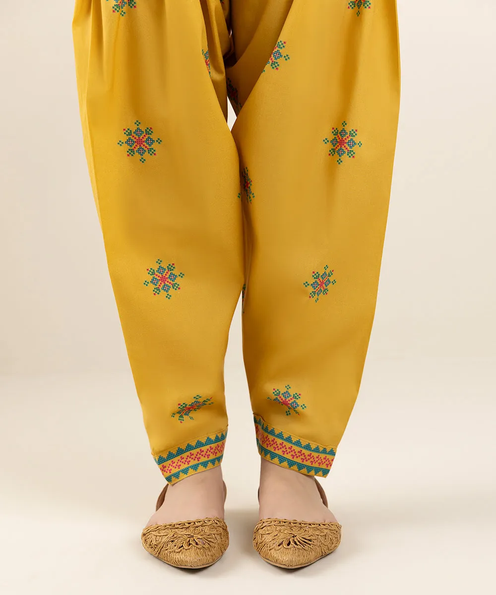 Printed Lawn Tapered Shalwar