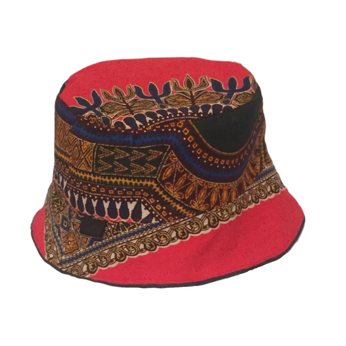 Red Dashiki Hat