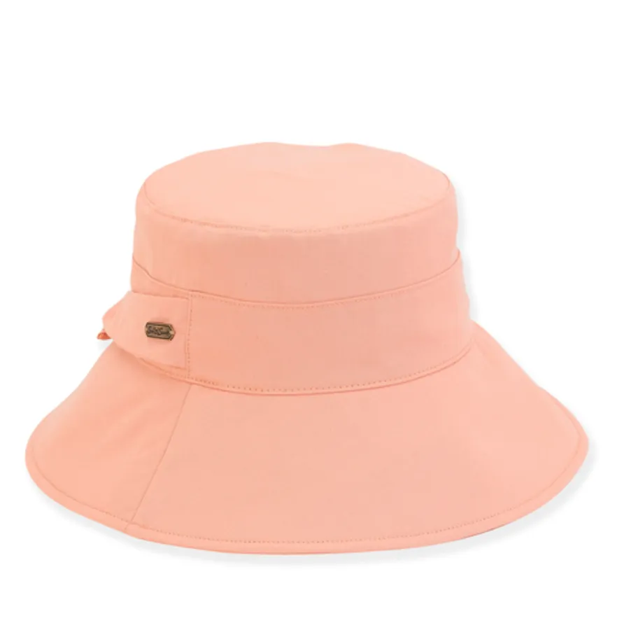 Sun 'n' Sand hat 2787, cotton poplin bucket brim