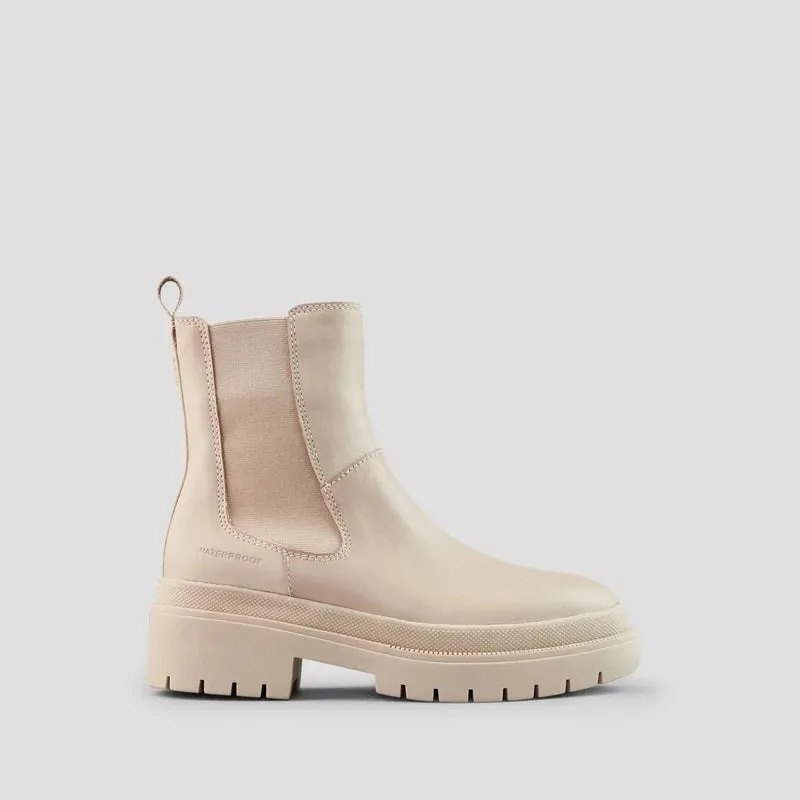 Swinton Waterproof Boot in Cream