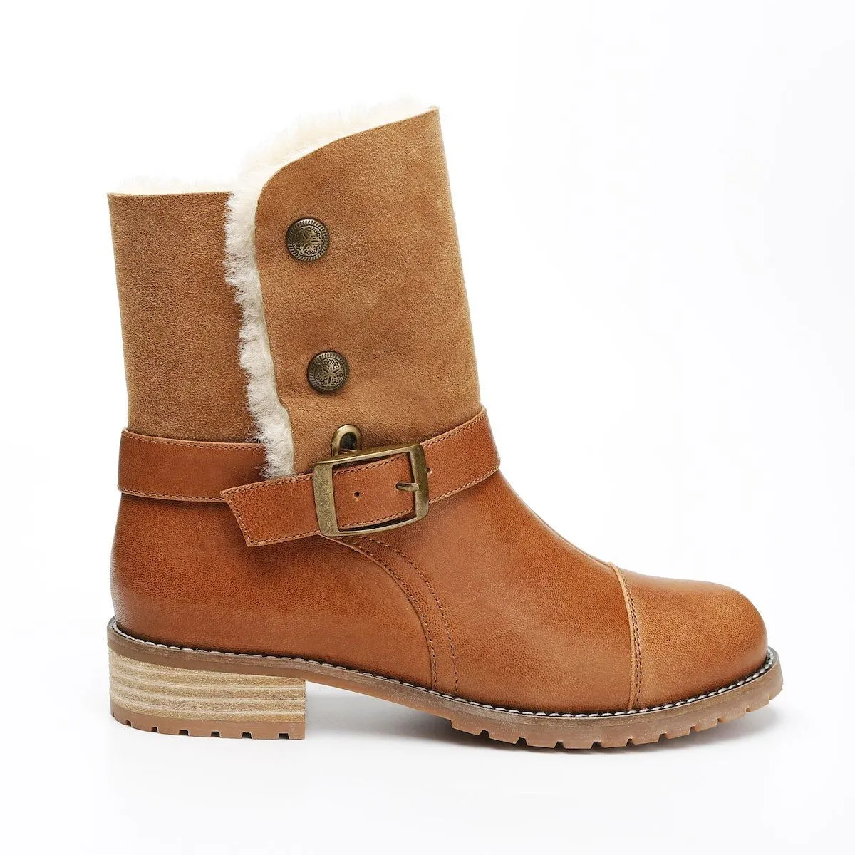 Yuri - Genuine Sheepskin Boot