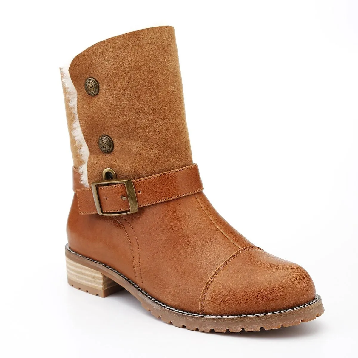 Yuri - Genuine Sheepskin Boot