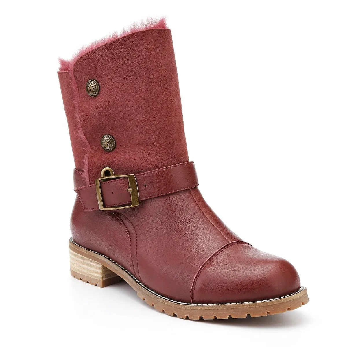 Yuri - Genuine Sheepskin Boot